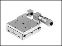 Motorized Precision Linear Stage Ultra-High-Precision, Side-Drive Stage with Magnetic-Kinematic Bearings
